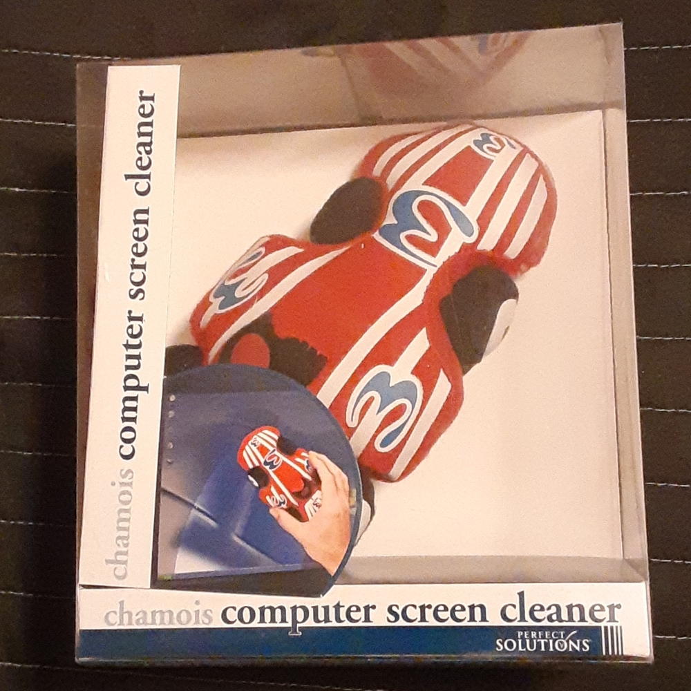COPY - Race car computer screen cleaner